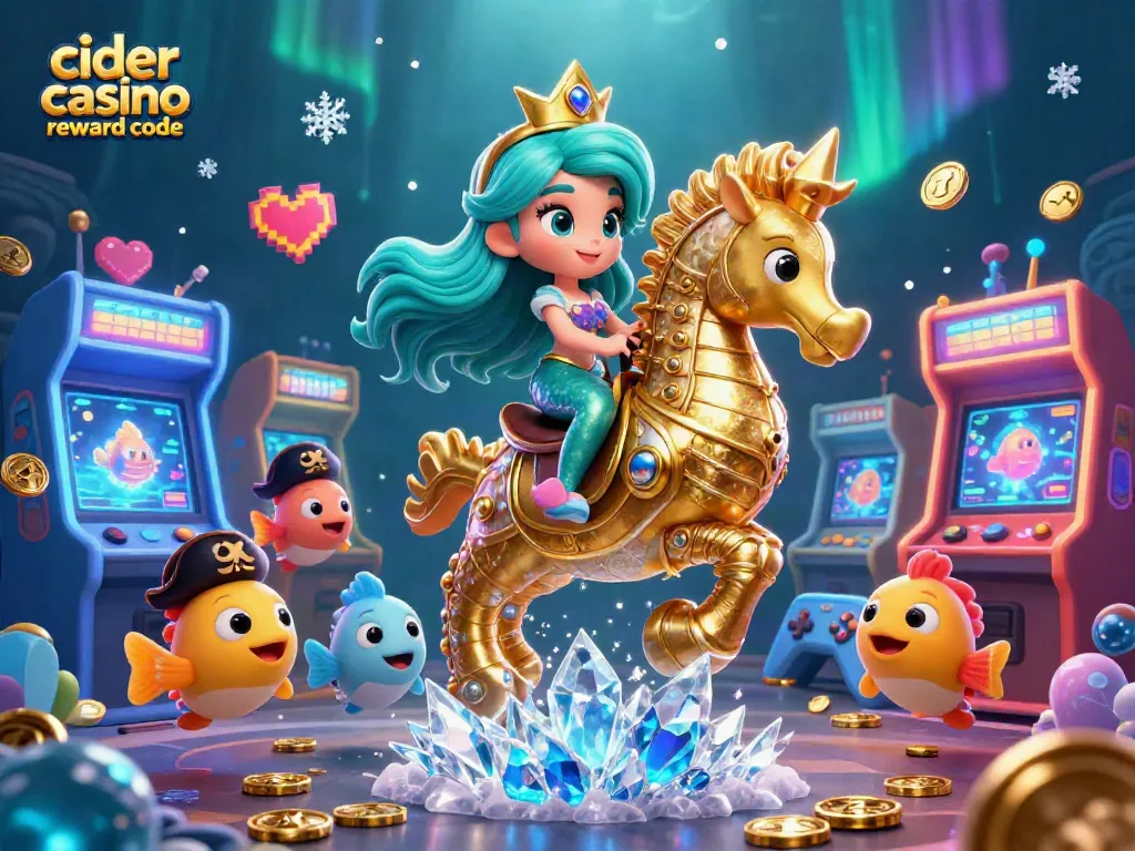 Engage with the exciting Cider Casino reward code, unlocking free coins for gameplay!