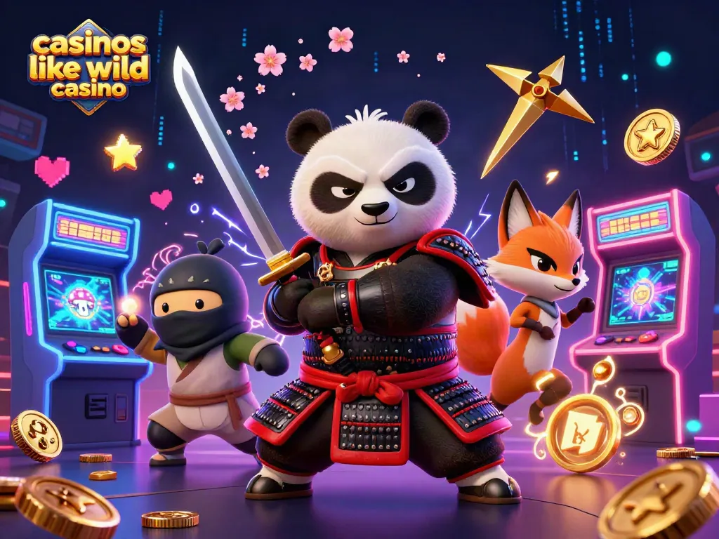 Experience thrills at casinos like wild casino with vibrant 3D illustrations and dynamic gaming elements.