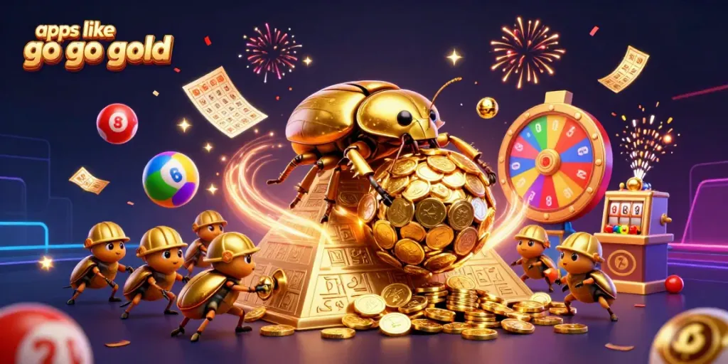 Play dynamic games like go go gold with lotteries, prizes, and festive casino elements.
