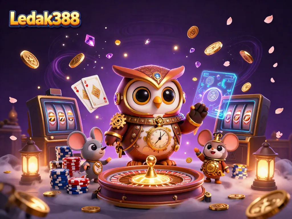 Play slot games with Ledak388 featuring dynamic scenes and captivating casino elements.