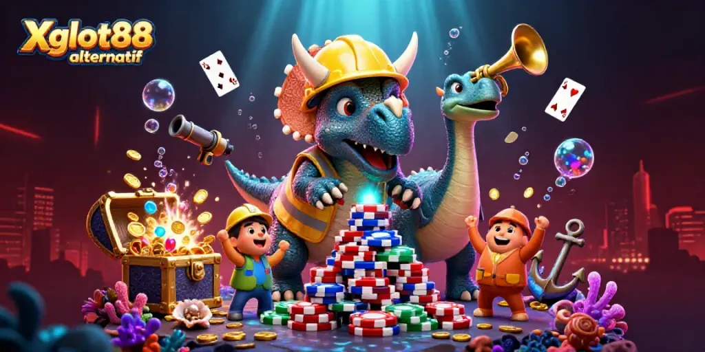 Permainan slot di Xgslot88 alternatif dengan fitur menarik dan suasana meriah