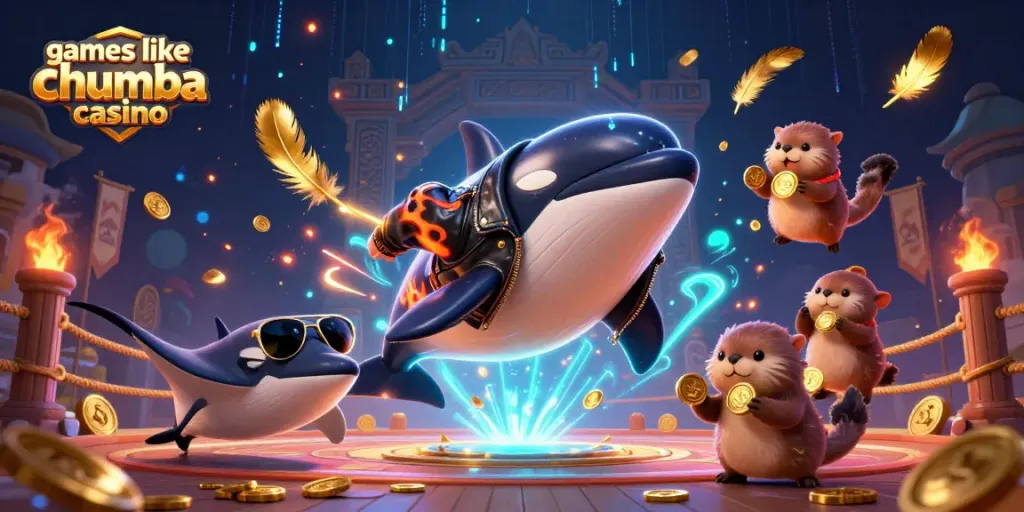 Engage in thrilling play at games like Chumba Casino with vibrant 3D characters and rich casino elements.