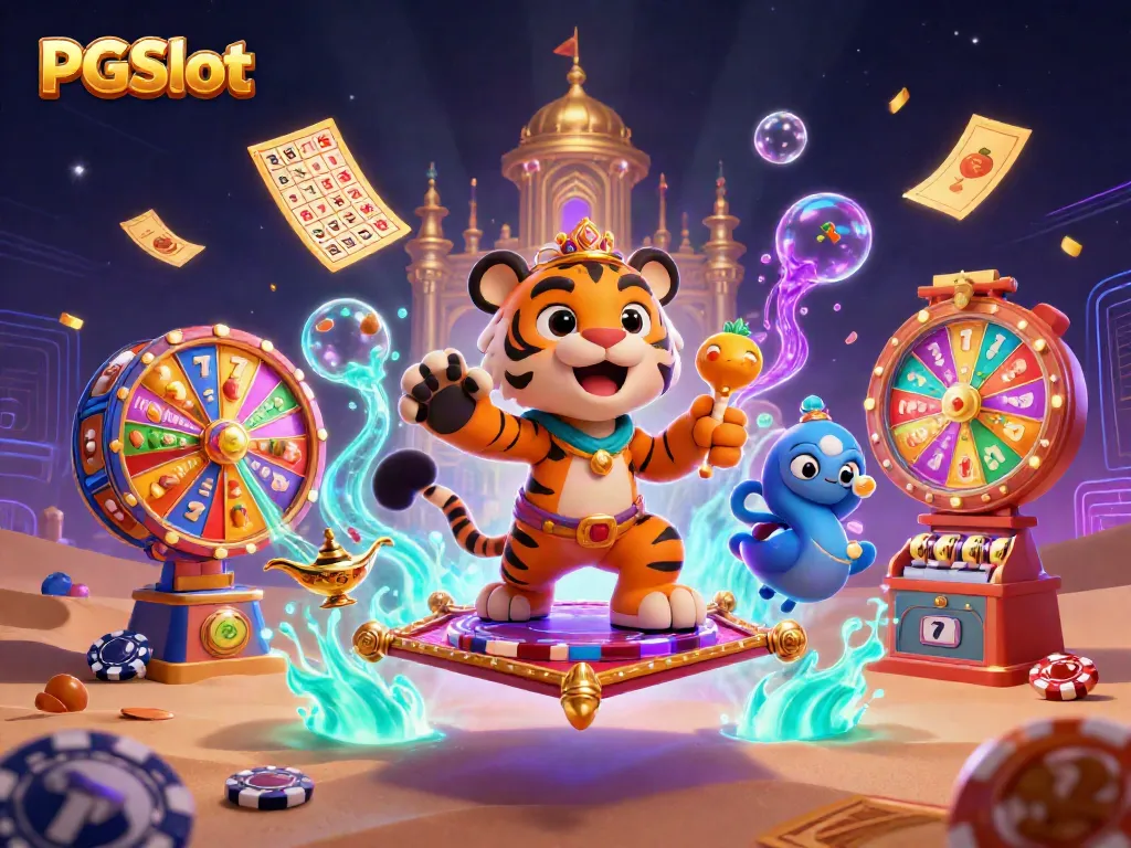 Engage with PGSlot and join the vibrant world of thrilling online casino gameplay with captivating characters and elements.