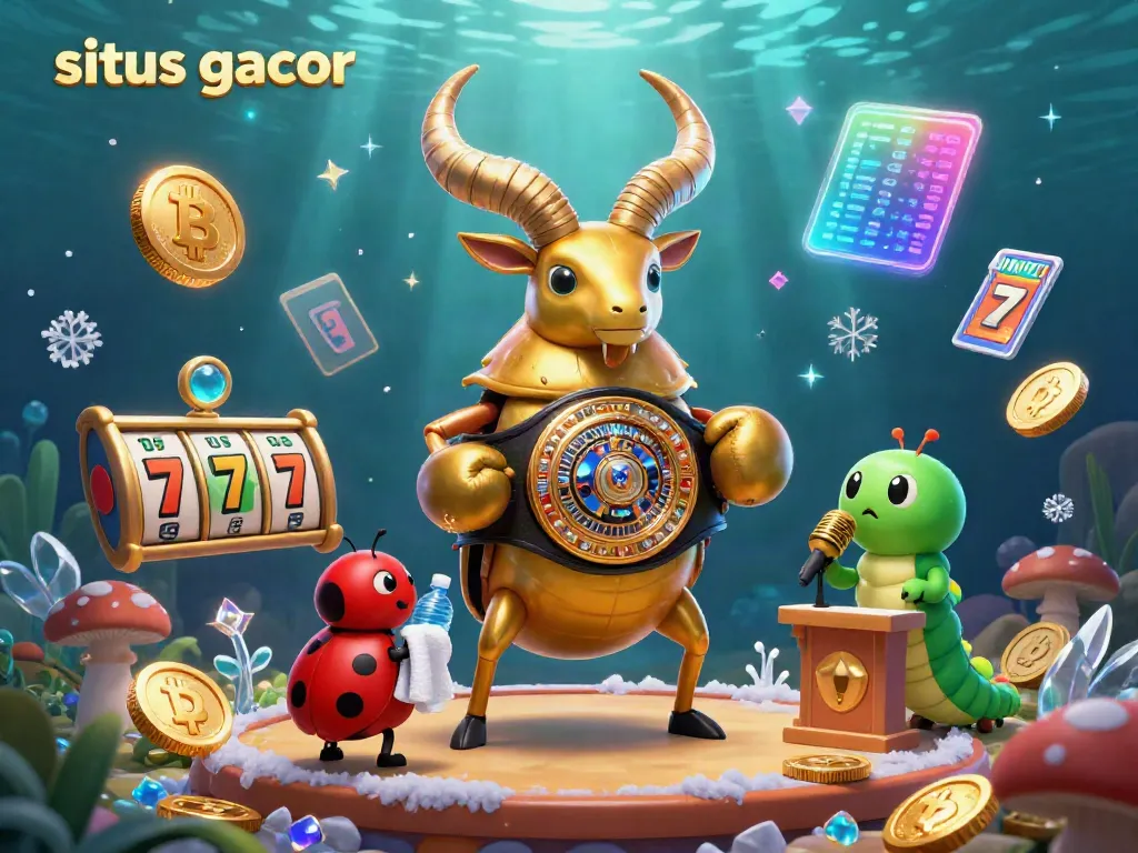 Experience the excitement of situs gacor with a dramatic beetle boxing scene, showcasing thrilling slot elements.