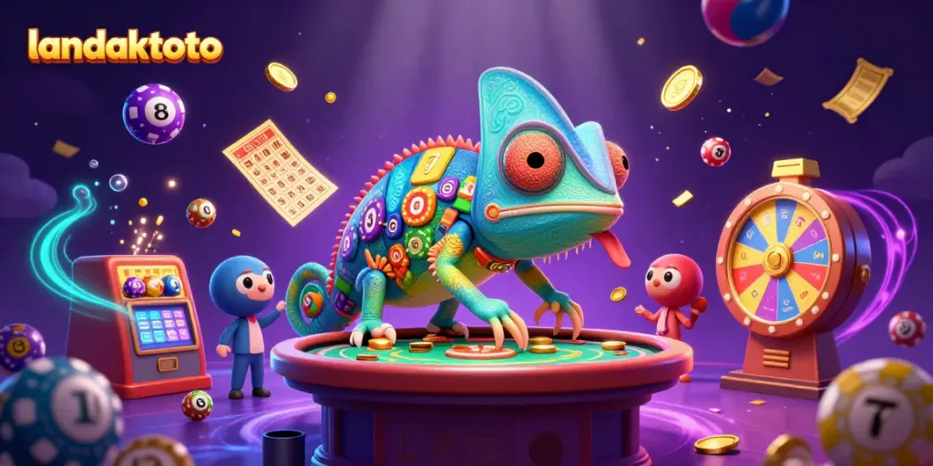 Menangkan peluang dengan landaktoto, pemilik kasino chameleon ceria yang menyambut Anda di dunia perjudian!