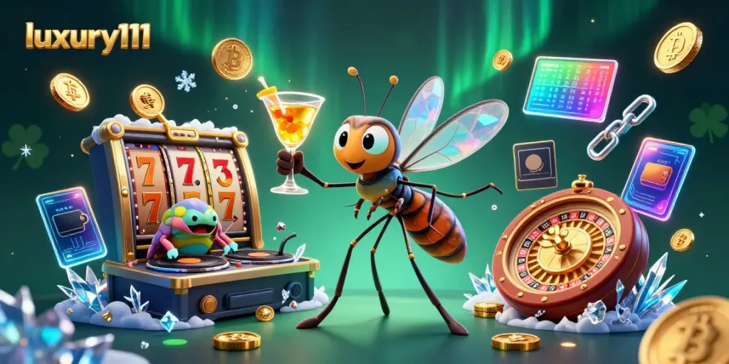 Experience thrilling gameplay with luxury111, featuring dynamic casino characters and vibrant gaming elements.