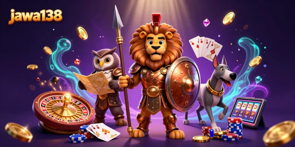 Experience exciting gameplay at jawa138 with dynamic characters and casino elements.