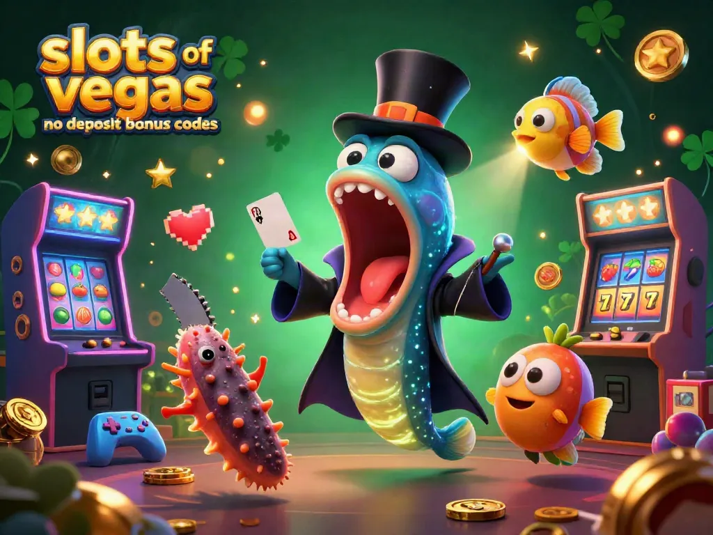 Experience exciting slots of vegas no deposit bonus codes with vibrant illustrations of magical sea creatures and gaming elements.